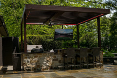 Brustor-Louvered-Custom-color-TV-on-Beam